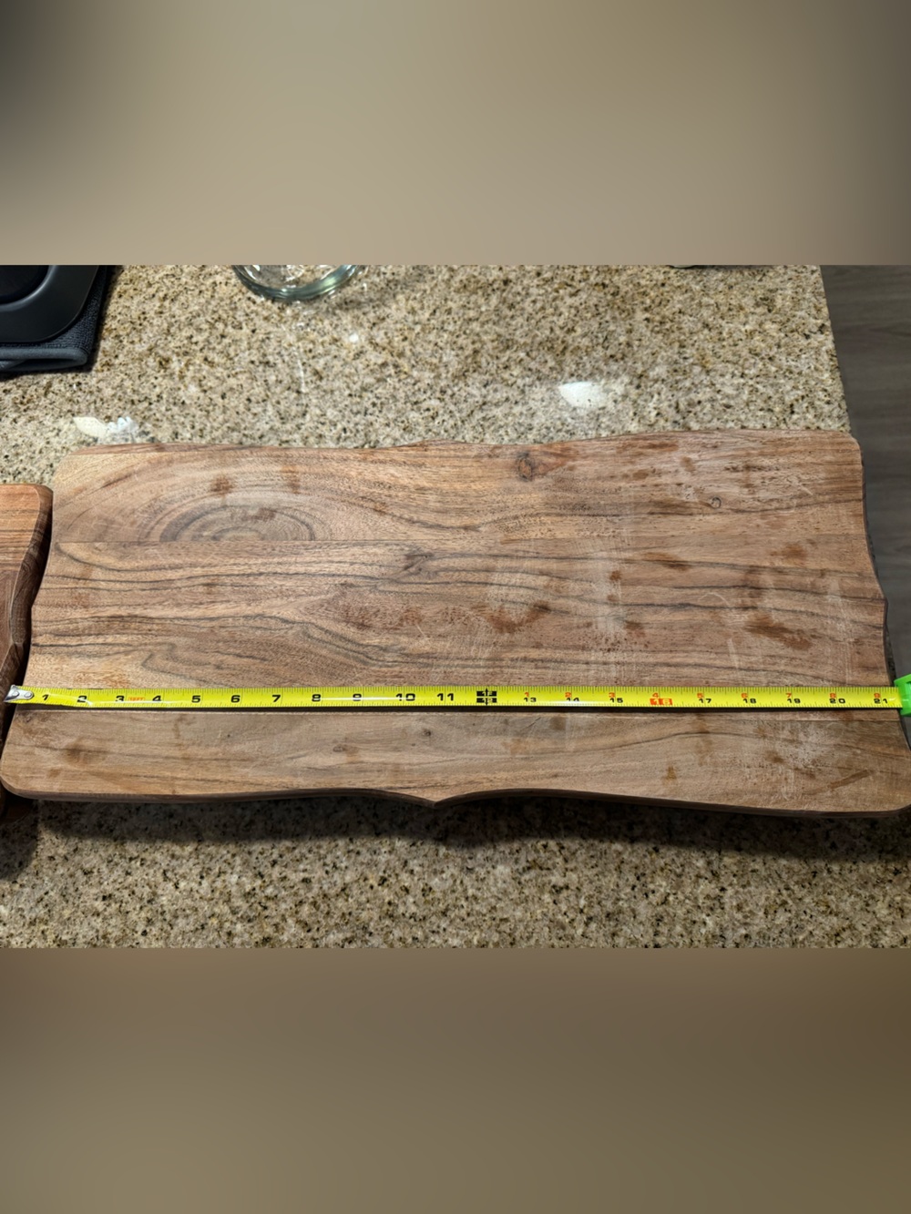 Wooden Cutting/Serving Board - Natural Brown